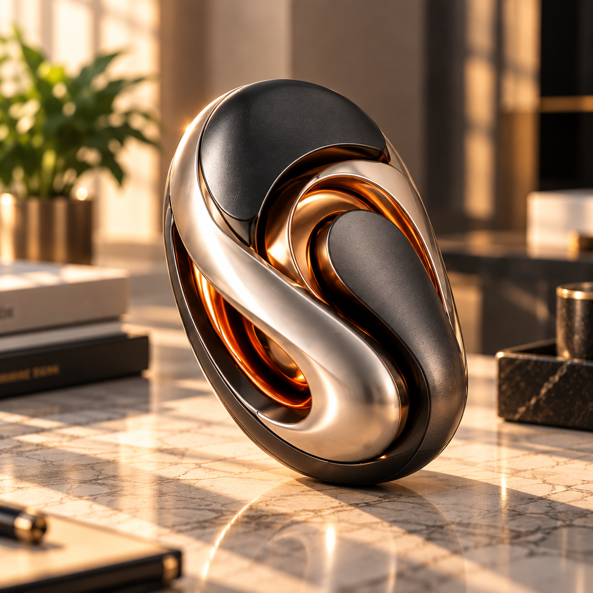 OIOTB Flow Reversible Fidget Stone and Focus Object