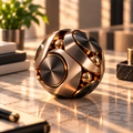 OIOTB Spiral Kinetic Marble Tower and Decorative Desk Object