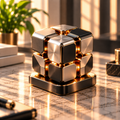 OIOTB™ Fold Transformable Geometric Sculpture & Fidget Object